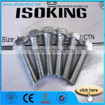 Wholesales fastener: DIN933 ASTM A325 Hexagon Bolts And Nuts