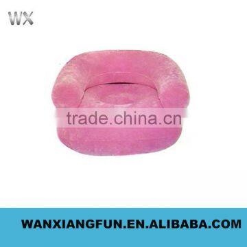 Customized Durable Inflatable Flocked Single Sofa Chair photo-2