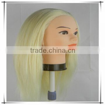 Alibaba express wig gold manniquin head synthetic hair, cheap mannequin heads for sale