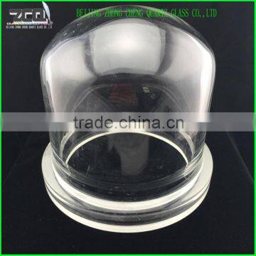 Quartz Glass Bell Jar With Flange photo-4