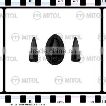 ANTENNA BASE & WASHER CAP For Mini Cooper R53 01-06 Gloss Black ABS Cover