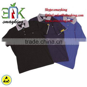 Cotton ESD Antistatic Polo Shirt (Pure cotton. comfortable)