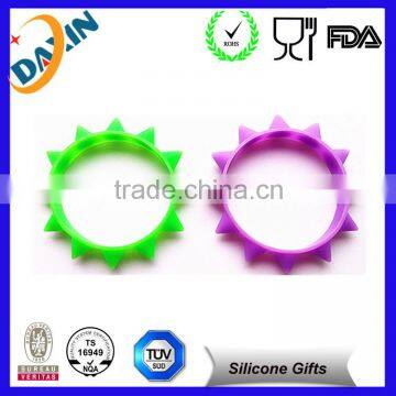 Various Ultra soft texture silicone bracelets