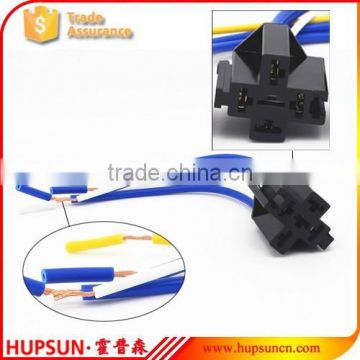 HUPSUN auto relay base, 5PIN 12V 40A relay base