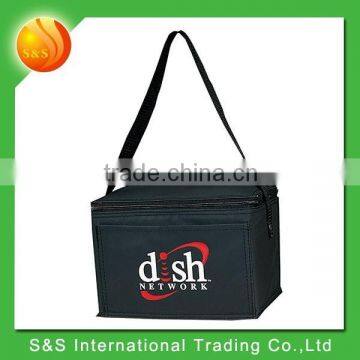 hot sell polyester 6 pack promotion insulated cooler bag