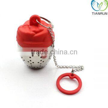 Hot Selling High Quality Stainless Steel&Silicone Tea Infuser