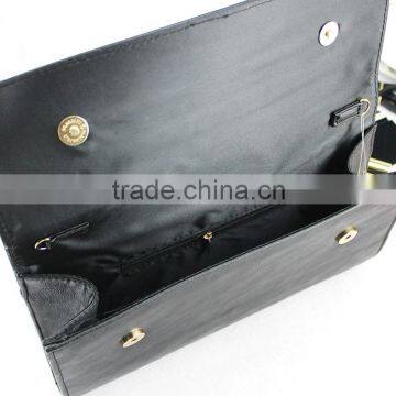 Handcee Hot Sales Black PU Shoulder Bag For Lady Handbags Winter 2015 photo-5