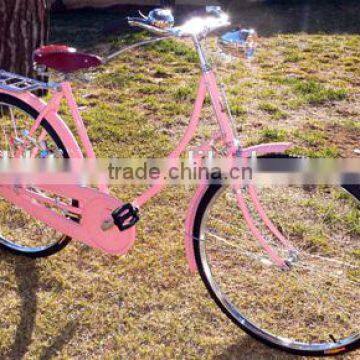 28" pink lady bike for hot sale (SH-TR068)