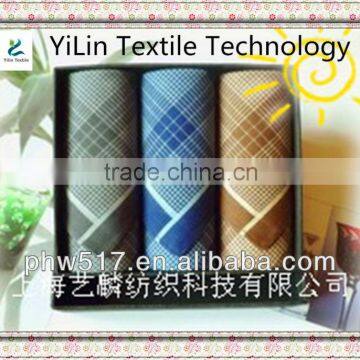 Three mounted gift box cotton Men's handkerchiefs custom export