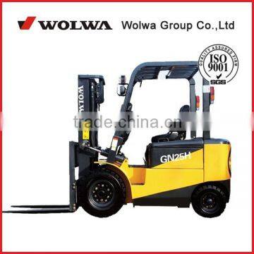 reliable direct factory half alternating current 2.5T electric forklift GN25H for sale