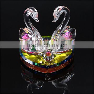 Crystal Collection Kissing Swans for Wedding Gifts