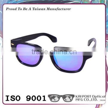 Good quality matt and shiny printed mirror CE FDA certificate pc sunglasses