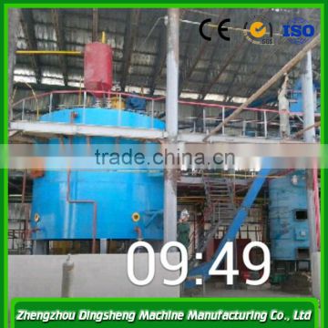 Certificate of rice bran leaching equipment/oil extractor