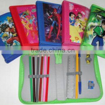 Canvas Zipper Pencil Bag