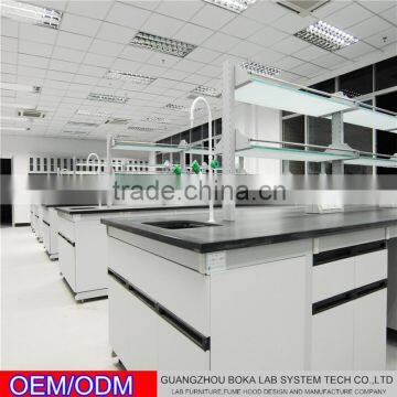 C Frame Steel Wood Wall Bench for Laboratory photo-2