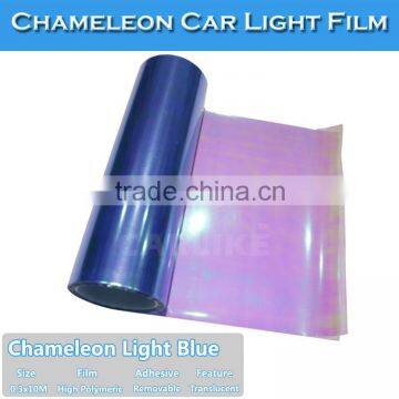 Free Shipping Car Cover PVC Sticker Chameleon Auto Headlight Film photo-4