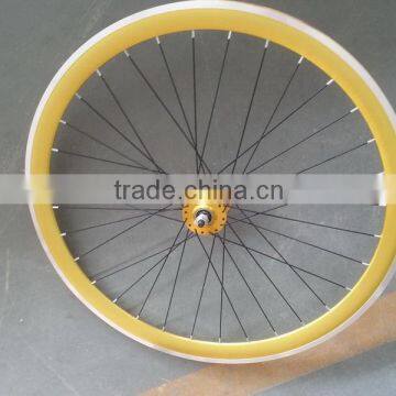 Wheelset for Fixed Gear Bike Fixie Bike Alloy Wheel Set China Wheelset Factory Quality Choice photo-2