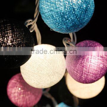 Cotton Ball String Lights Wedding,Party,Bedroom,Patio And Party Decoration