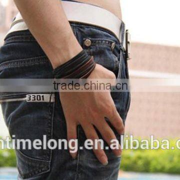 Handmade Bracelets Boy and Girl Friendship Bracelets Leather Bracelets photo-2