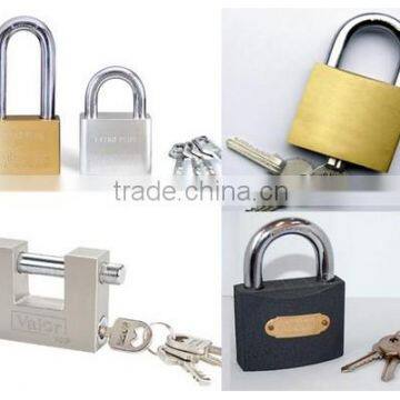 High Quality Grey Iron Padlock, Gold Plated Iron Padlock, Brass Padlock, Stainless Steel Padlock, Cyliner Lock, Solid