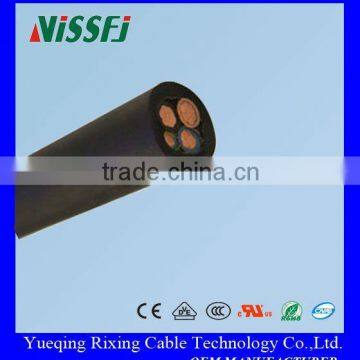 450/750V Five Cores Flexible Copper Rubber Cable used in Coal Mine/Mining