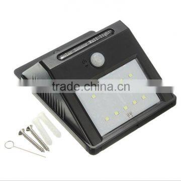 10 Pcs Security LED Triangle Wall Light ,Solar Motion Sensor Wall Light With 10 LED, Solar Wall Lamp With SMD 2835 10PCS LED photo-3