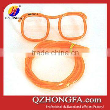 pvc drinking straw glasses