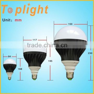 High power E26 E27 die casting aluminum 18W led bulb lamp