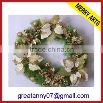 Artifical Christmas Garland Yellow Christmas Tinsel Garlands