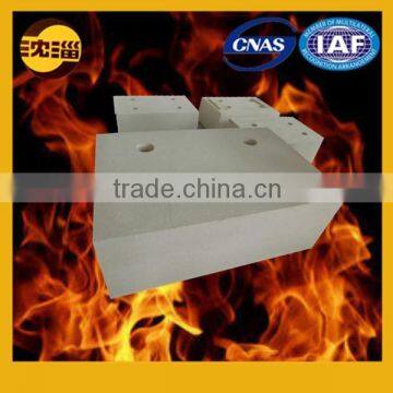 float glass furnace tin bath bottom brick perforated block manufacturer refractory bricks