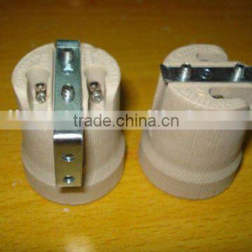 E27 Ceramic Lamp Holder (F519)(Screw Shell)