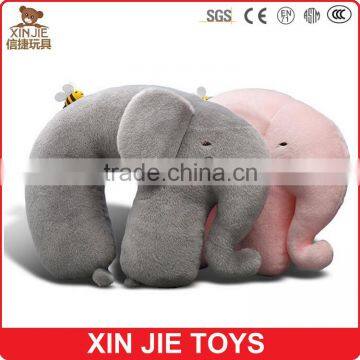 customize elephant shape neck pillow for kids