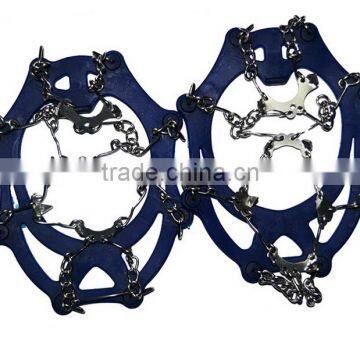 Quality High Altitude Slip-resistant Strong Ice Crampons Ski Snow Crampons Shoes Snow Walker for Climbing Walking Hiking