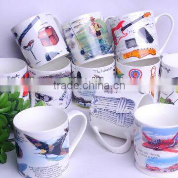 wholesale 11oz ceramic souvenir printing mug