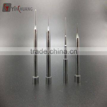 Carbide Punches with Self-Contained Ejector Pin and Machinable Steel Sleeve Head