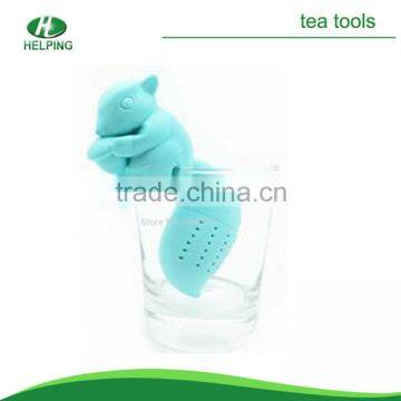 Fashion Latest Style Silicone Squirrel Tea Infuser