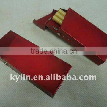 Aluminium cigarette box with square shape