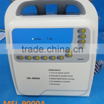 MSL-9000A-i 2016 Latest Portable Ambulance Emergency Biphasic Defibrillator