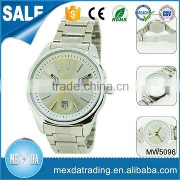 Fashion Stainless Steel Case Japan Movt 3TM Water Resistant Quartz Stainless Steel Back Watch Supplier's Choice photo-5