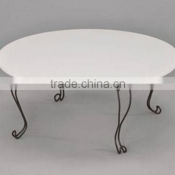 Foldable Round Side Table