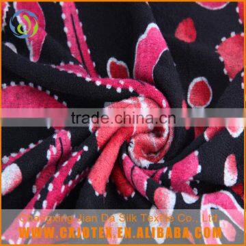 100% Polyester spun winter knitted wholesale garment fabric