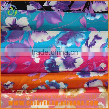 Fashion printing woven clothing soft fabric rayon