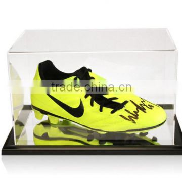 Football Boot With Acrylic Display Case