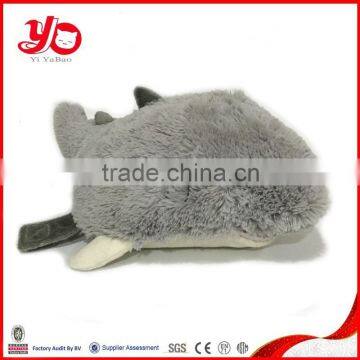 Grey cute plush dolphins , stuffed plush toy dolphins