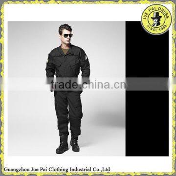 High quality jungle black military uniform