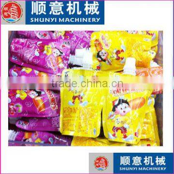 juice jelly stand up spout pouch filling machine