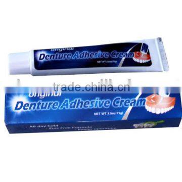 Oral care long shelf denture adhesive cream                        
                                                Quality Choice