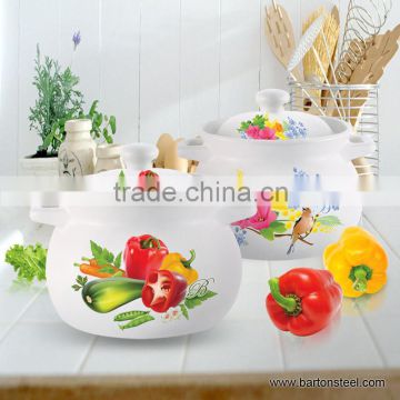 Heat Resistant Chinese Ceramic Soup Pot