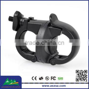 25mm Double Ring Plastic Flashlight Mount for Bicycle Wholesale