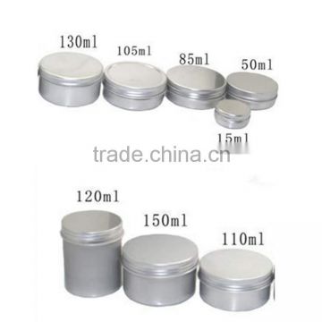 cosmetic aluminium jar for hair wax